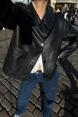 We The Free Cassie Leather Jacket