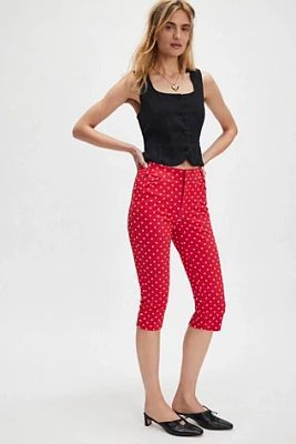 Bette Printed Super Slim Capris