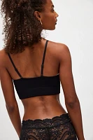 Rib I Reach For Longline Bralette