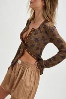 Going Places Printed Cardi