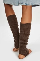 Ribbed Stirrup Legwarmers