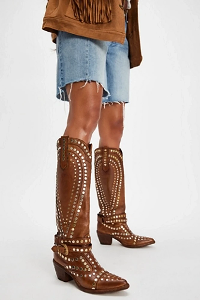 Siren Studded Western Boots