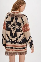 Pendleton Graphic Fringe Cardigan