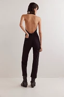 We The Free Be Mine Denim Jumpsuit