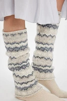 Cabin Fairisle Leg Warmers