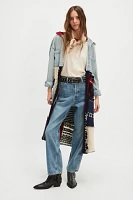 Tricia Fix Freddie Denim Maxi Shirt