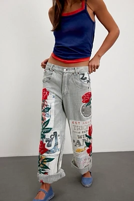 We The Free Lost And Found Boyfriend Jeans
