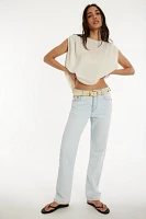 OneTeaspoon Truckers Mid-Rise Straight Jeans