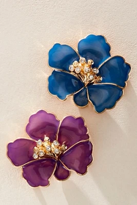 Holiday Hibiscus Brooch
