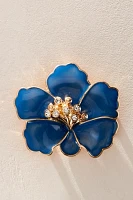 Holiday Hibiscus Brooch