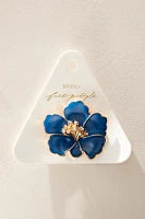 Holiday Hibiscus Brooch