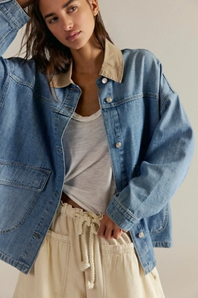 We The Free Lemon Denim Jacket