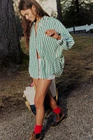 We The Free Striped Varsity Vibes Shirt