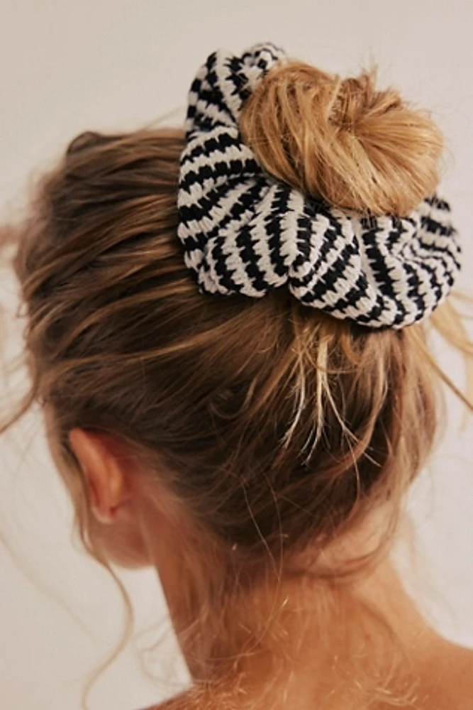 Newcastle Stripe Scrunchie