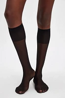 City Cool Sheer Knee High Socks