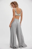 Wait A Minute Wide-Leg Lounge Pants