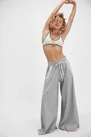Wait A Minute Wide-Leg Lounge Pants