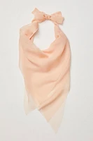 Keziah Oversized Chiffon Hair Scarf