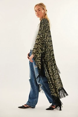 Mirrorball Fringe Kimono