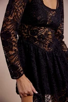 Nightcap Tulip Lace Mini Dress