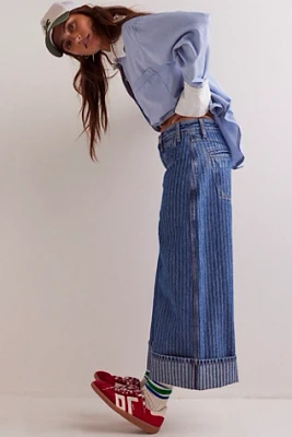 We The Free Brette Cropped Wide-Leg Jeans