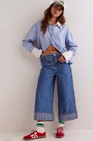 We The Free Brette Cropped Wide-Leg Jeans