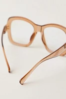 Esther Oversized Square Blue Light Glasses