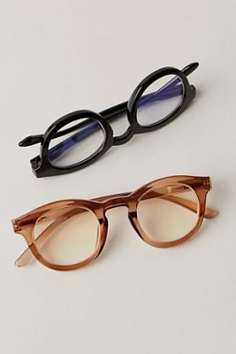 Jules Round Bluelight Reading Glasses