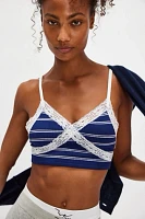 Gigi Seamless Striped Bralette