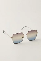 Long Island Oversized Square Sunglasses