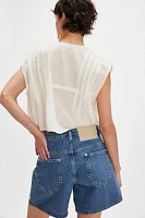 OneTeaspoon Kinks Mid-Waist Denim Shorts