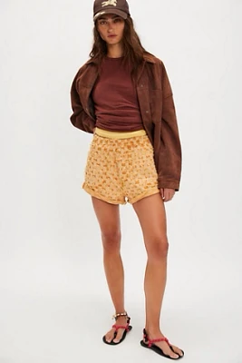 OneTeaspoon Hunters Gingham Denim Shorts