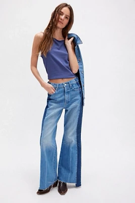 MOTHER The Tux Sidestepper Sneak Jeans