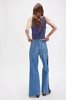 MOTHER The Tux Sidestepper Sneak Jeans