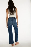 MOTHER The Maven Wide Hem Ankle Jeans