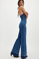 MOTHER The Platform Heel Jumpsuit