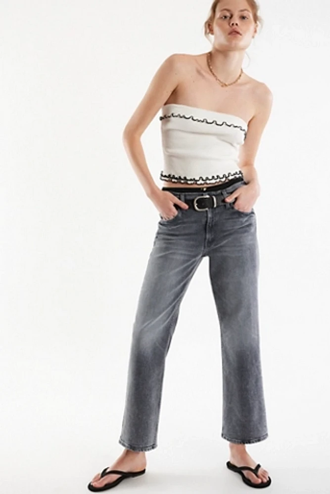 MOTHER The Bookie Ankle Jeans
