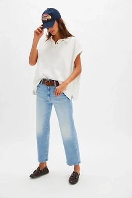 MOTHER The Rambler Zip Ankle Jeans