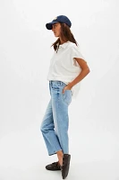 MOTHER The Rambler Zip Ankle Jeans