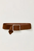 Suede Hex Hip Belt