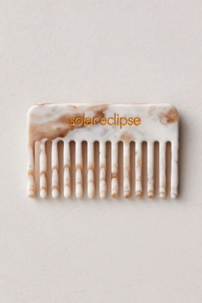 Solar Eclipse Pocket Size Wide Tooth Comb