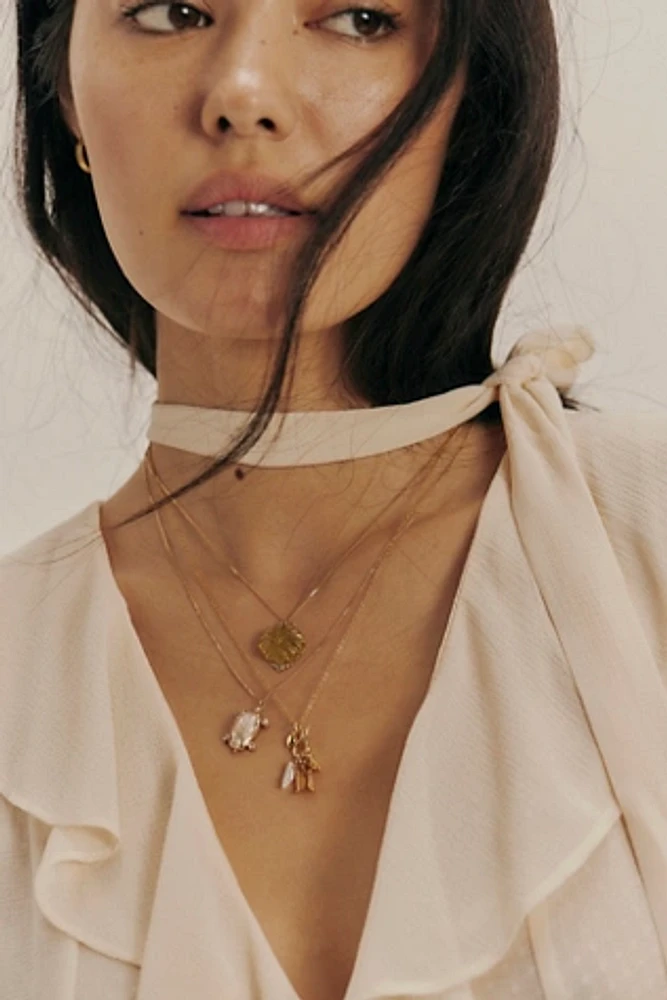 Chan Luu Citrine Pendant Necklace