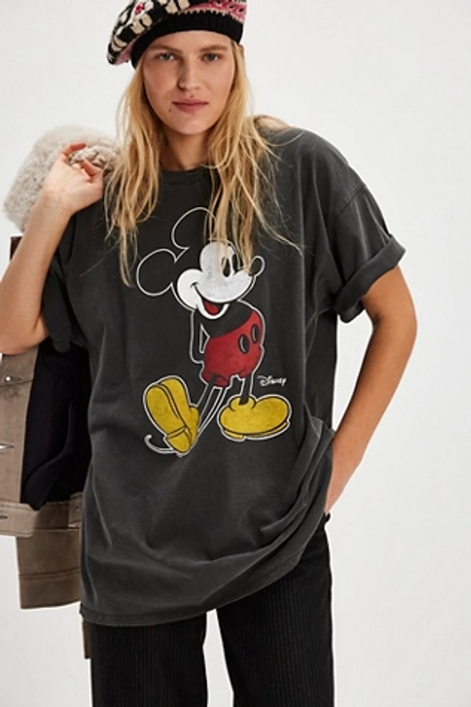 Junk Food Classic Mickey Crackle Tee