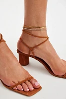 Pompeii Wrap Heels