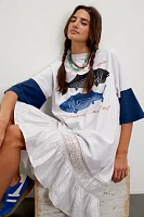 Toro Graphic Tee Midi Dress