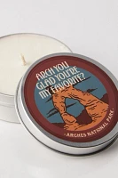 Cheeky National Parks Travel Candle