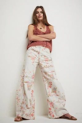 We The Free Eden Printed High Slouchy Jeans