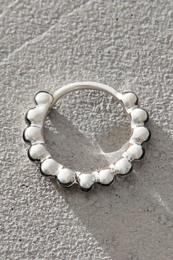 Venus by Maria Tash Granulated Hoop Earring
