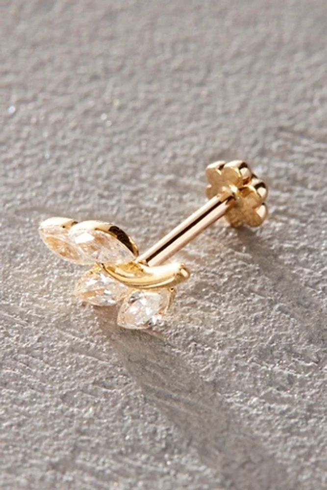 Diamond Vine Threaded Stud