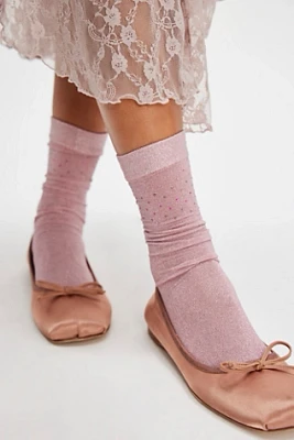 Baby Shimmer Knee High Socks